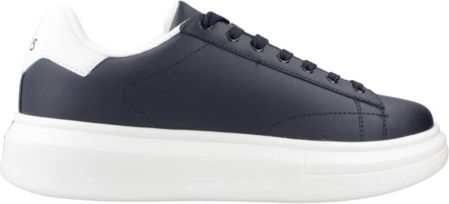 Liu Jo Leren Sneaker voor Stijlvolle Look Blue Heren