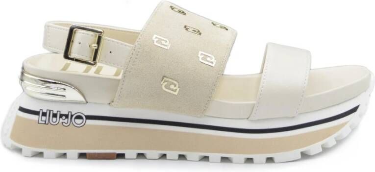 Liu Jo Maxi Wonder Sandal Beige Dames