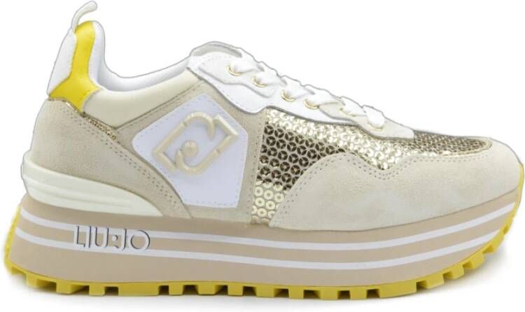 Liu Jo Maxi Wonder Sneakers Geel Dames