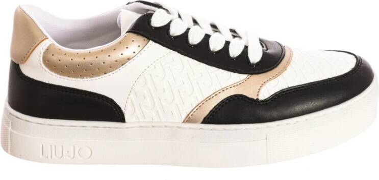 Liu Jo Metallic Sneakers met Aangepaste Binnenzool White Dames