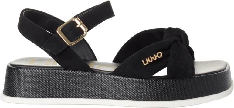 Liu Jo Moderne en veelzijdige platform sandalen Black Dames