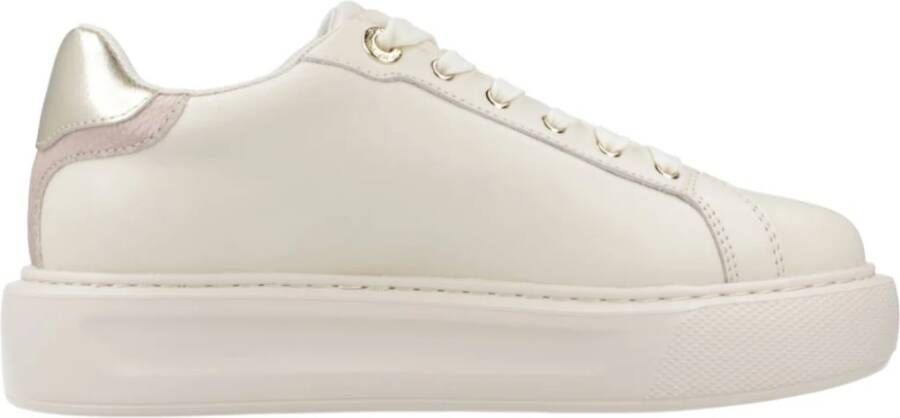 Liu Jo Moderne Sneaker voor Vrouwen Beige Dames