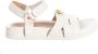 Liu Jo Stijlvolle Velcro Sandalen White Dames - Thumbnail 1