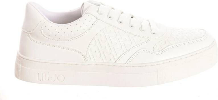 Liu Jo Originele Design Sneakers met Platte Veters White Dames