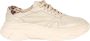 Liu Jo Platform Sneakers met Faux Fur Detail Beige Dames - Thumbnail 1