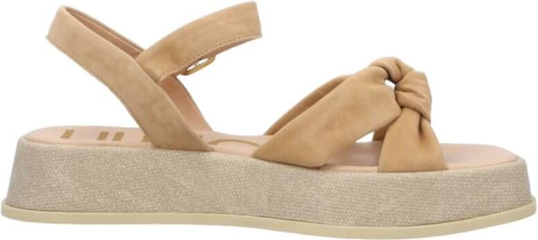 Liu Jo Platte Sandalen Beige Dames