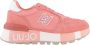 Liu Jo Roze Sneakers voor Vrouwen Pink Dames - Thumbnail 2