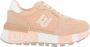 Liu Jo Powder Sneakers Trendy Casual Chic Pink Dames - Thumbnail 1