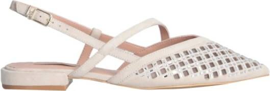 Liu Jo Beige Ballerina Schoenen voor Dames Beige Dames