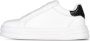 Liu Jo Witte Leren Sneaker met Reliëf Logo White Dames - Thumbnail 12
