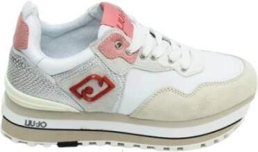 Liu Jo Lage Top Sneakers White Dames