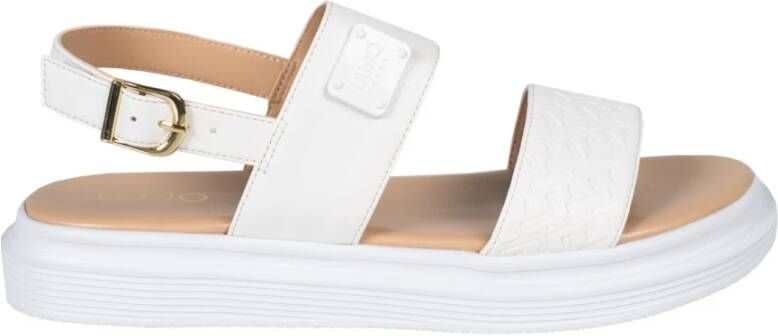 Liu Jo Originele Sandalen met Ronde Neus White Dames