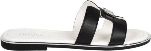 Liu Jo Slipper-stijl Sandalen met Origineel Ontwerp Black Dames