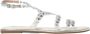 Liu Jo Transparante Synthetische Sandalen Zilver Gray Dames - Thumbnail 9