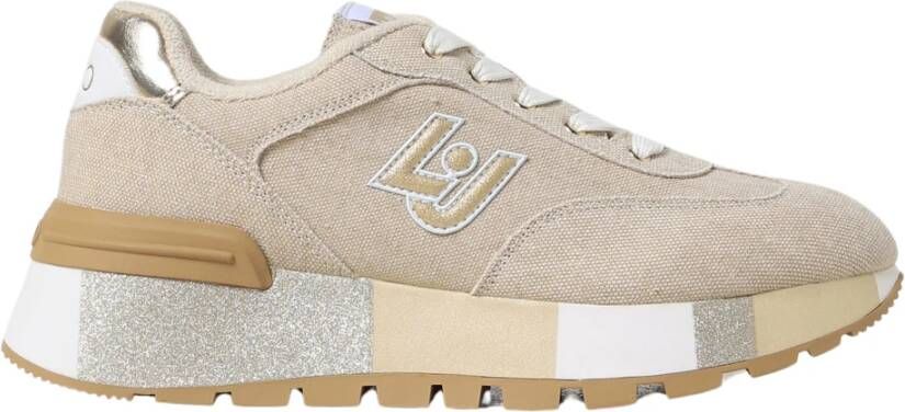 Liu Jo Stijlvolle Sneakers voor een Geweldige Look Beige Dames