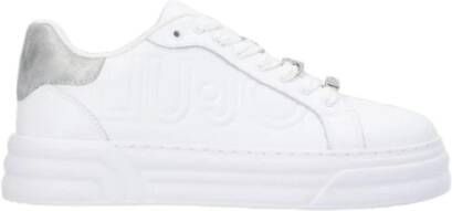 Liu Jo Modieuze Sneakers met Unieke Stofdetails Wit Dames