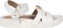 Liu Jo Stijlvolle Velcro Sandalen White Dames - Thumbnail 2