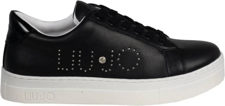 Liu Jo Sprankelende Sneakers met Uniek Ontwerp Black Dames