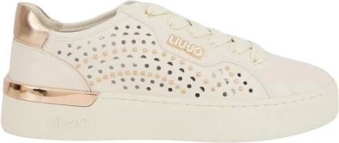 Liu Jo Studded Beige Sneaker Beige Dames