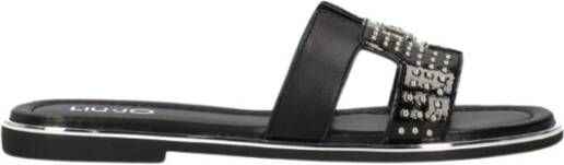 Liu Jo Studded Dames Slippers Sally Black Dames