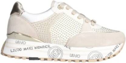 Liu Jo Sabbia Beige Sneakers voor Dames Beige Dames