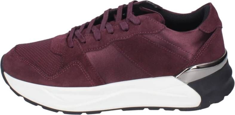 Liu Jo Suede Heren Sneakers Purple Heren