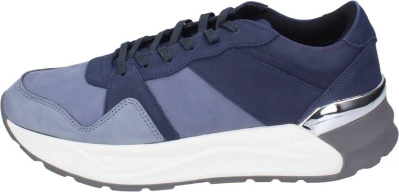 Liu Jo Suede Leren Heren Sneakers Blue Heren