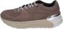 Liu Jo Suede Leren Heren Sneakers Brown Heren - Thumbnail 1