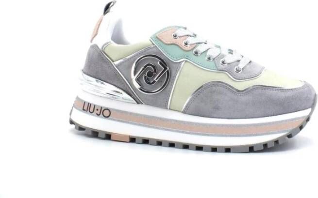 Liu Jo Suède sneakers voor vrouwen Grijs Dames