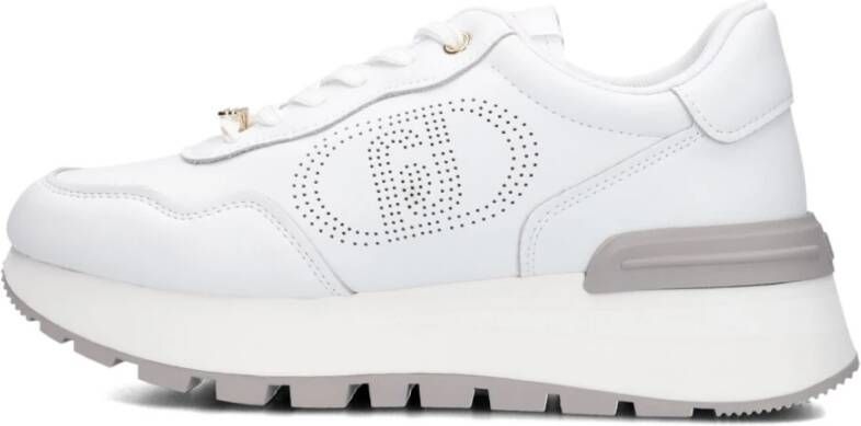 Liu Jo Witte Lage Top Sneakers Trendy Stijl White Dames