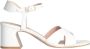 Liu Jo Witte Leren Sandalen Vrouwen White Dames - Thumbnail 1