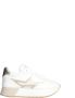 Liu Jo Witte Leren Sneakers met Gouden Details White Dames - Thumbnail 6