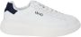 Liu Jo Witte leren vetersneakers met rubberen zool White Heren - Thumbnail 12