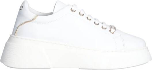 Liu Jo Witte Platform Sneakers Andie 718 White Dames