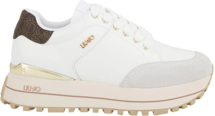 Liu Jo Witte Sneaker Schoenen White Dames