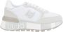 Liu Jo Witte Mesh en Beige Suède Sneakers Multicolor Dames - Thumbnail 11