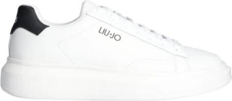 Liu Jo Witte Sneakers Modern Ontwerp White Heren