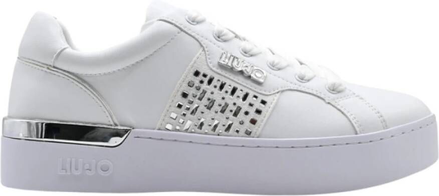 Liu Jo Witte Sneakers Silva 85 Multicolor Dames