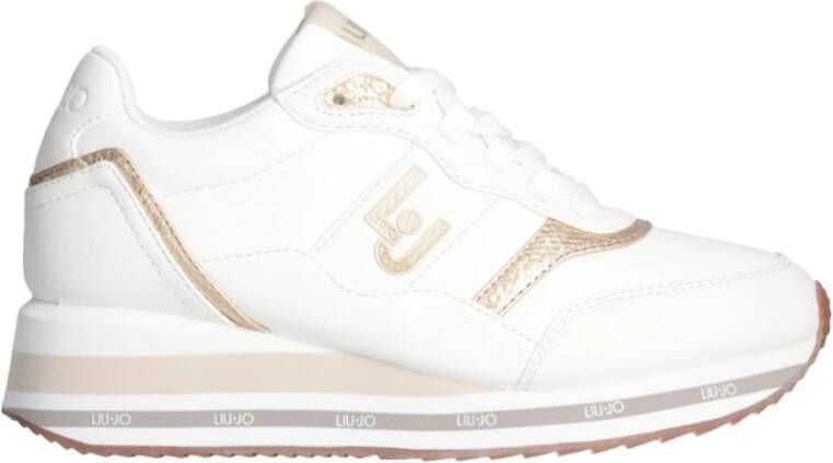 Liu Jo Witte sportieve synthetische sneakers White Dames