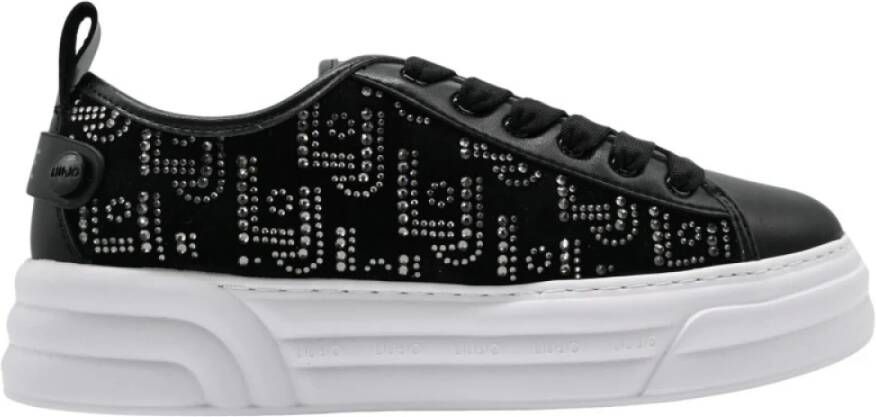 Liu Jo Zwarte Cleo Sneakers Black Heren