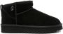 Liu Jo Zwarte Faux-Shearling Enkellaarzen Black Dames - Thumbnail 1