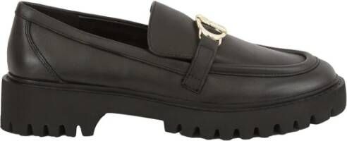 Liu Jo Zwarte Loafer Schoen Black Dames