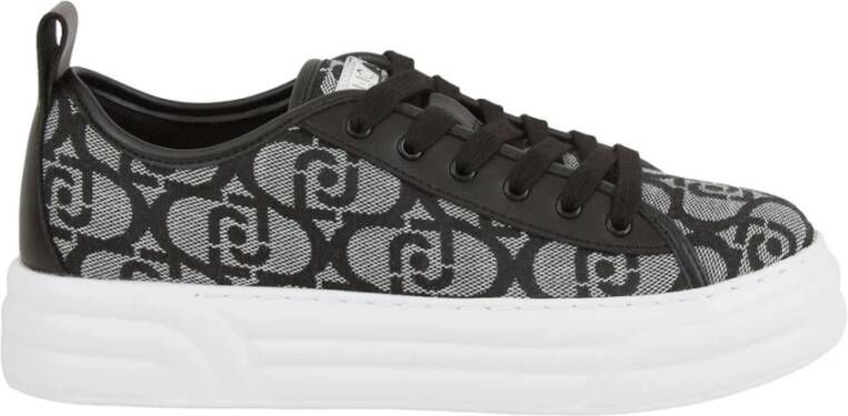 Liu Jo Zwarte Sneaker Schoenen Black Dames