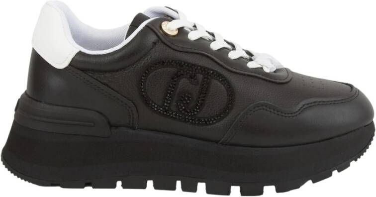 Liu Jo Zwarte Sneaker Schoenen Black Dames