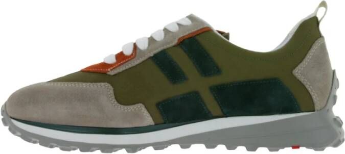 Lloyd Anjo Sneaker Beige Khaki Vrijetijdsschoenen Multicolor Heren