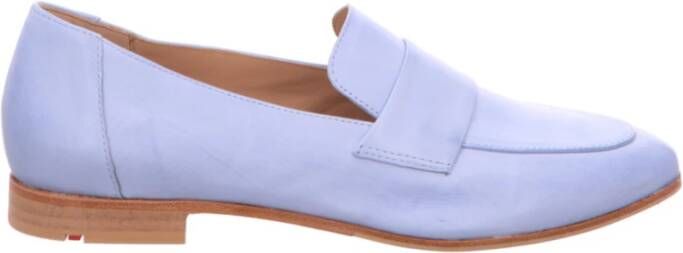 Lloyd Blauw Leren Pantoffel Elegante Stijl Blue Dames