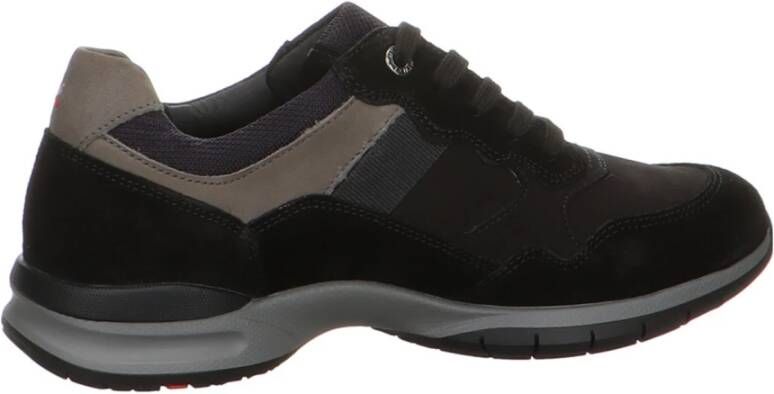 Lloyd Blauwe Veterschoen Black Unisex