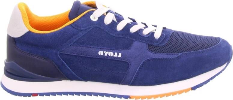 Lloyd Heren Veterschoenen van Veloursleer Blue Heren