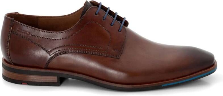 Lloyd Klassieke leren schoenen met subtiele accenten Brown Heren