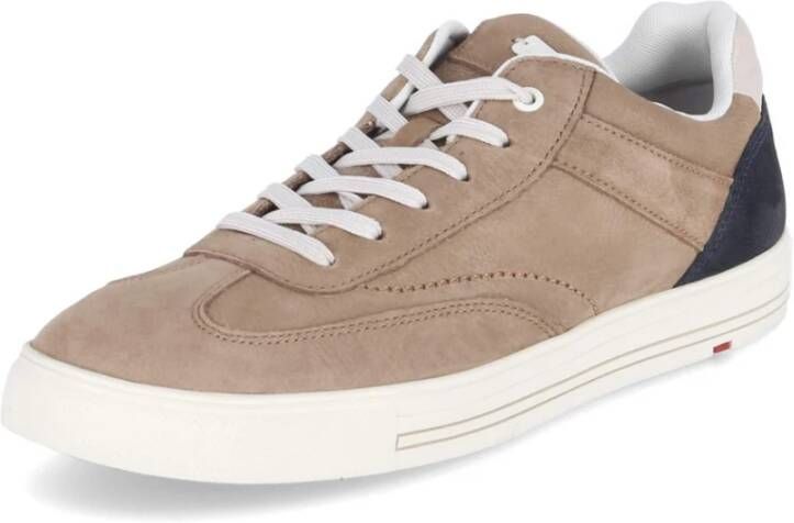 Lloyd Sneakers van leer met labeldetail model 'Edik'